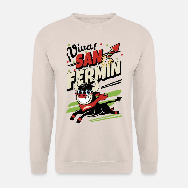 Es lebe San Fermín - Unisex Pullover - Sand