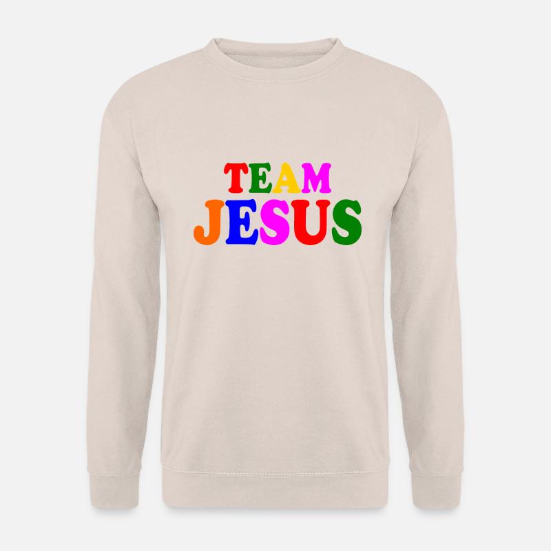 Team jesus - Unisex Pullover - Sand