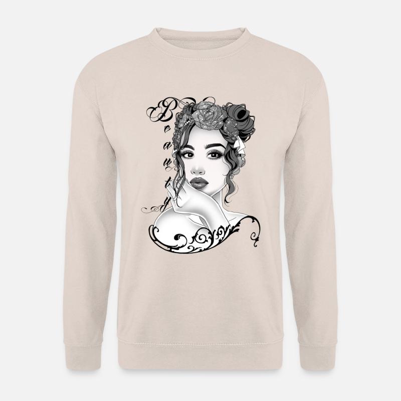 Beauty.png - Unisex Pullover - Sand