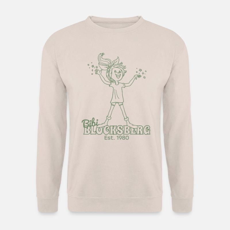 Bibi Blocksberg Design Est. 1980 Mit Bibi - Unisex Pullover - Sand