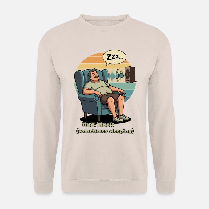 Papa: Fels - Unisex Pullover - Sand