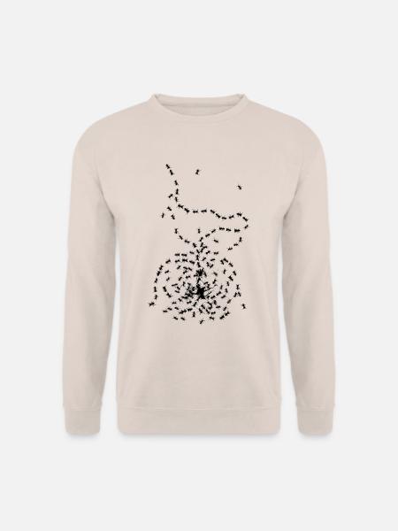 Ameisenstraße Ameisen Picknick Wandern Wald Spass - Unisex Pullover - Sand