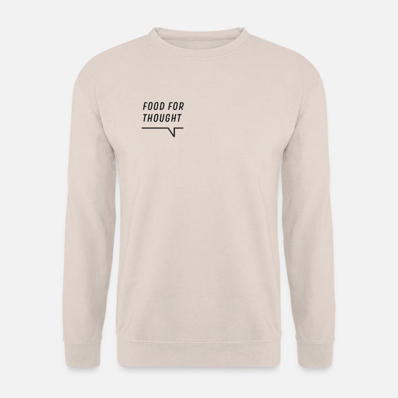 Zum nachdenken - Unisex Pullover - Sand