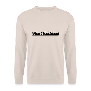 Vice-président - Sweat-shirt Unisexe - sable - Devant - Alina (178cm) & Michal (187cm)