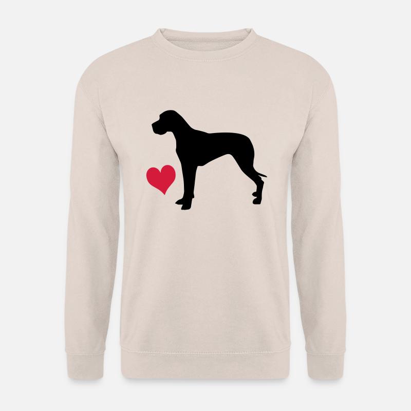 Deutsche Dogge - Unisex Pullover - Sand