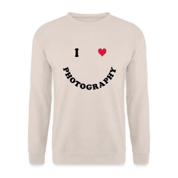 Fotografie - Unisex Pullover - Sand - Vorne - Alina (178cm) & Michal (187cm)