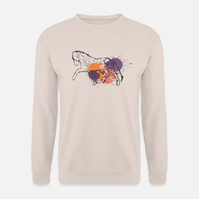 Orange Trot - Unisex Pullover - Sand