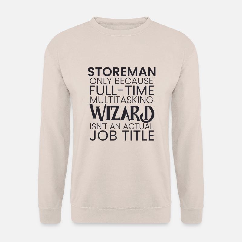 Storeman multitasking Wizard - Unisex Sweatshirt - sand