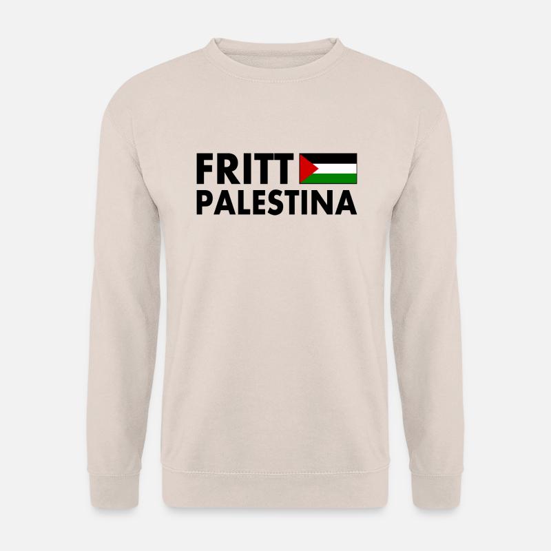 Fritt palestina - Unisex Pullover - Sand