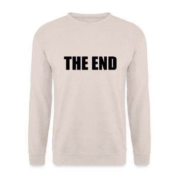 The end - Unisex Pullover - Sand - Vorne - Alina (178cm) & Michal (187cm)