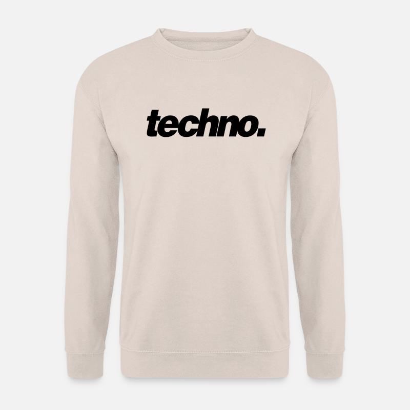 techno. - Unisex Pullover - Sand