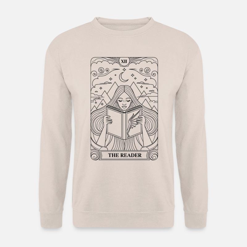 Tarot - The Reader - Unisex Sweatshirt - sand
