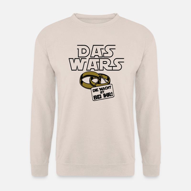 Junggesellenabschied , das wars die macht .(25) - Unisex Pullover - Sand