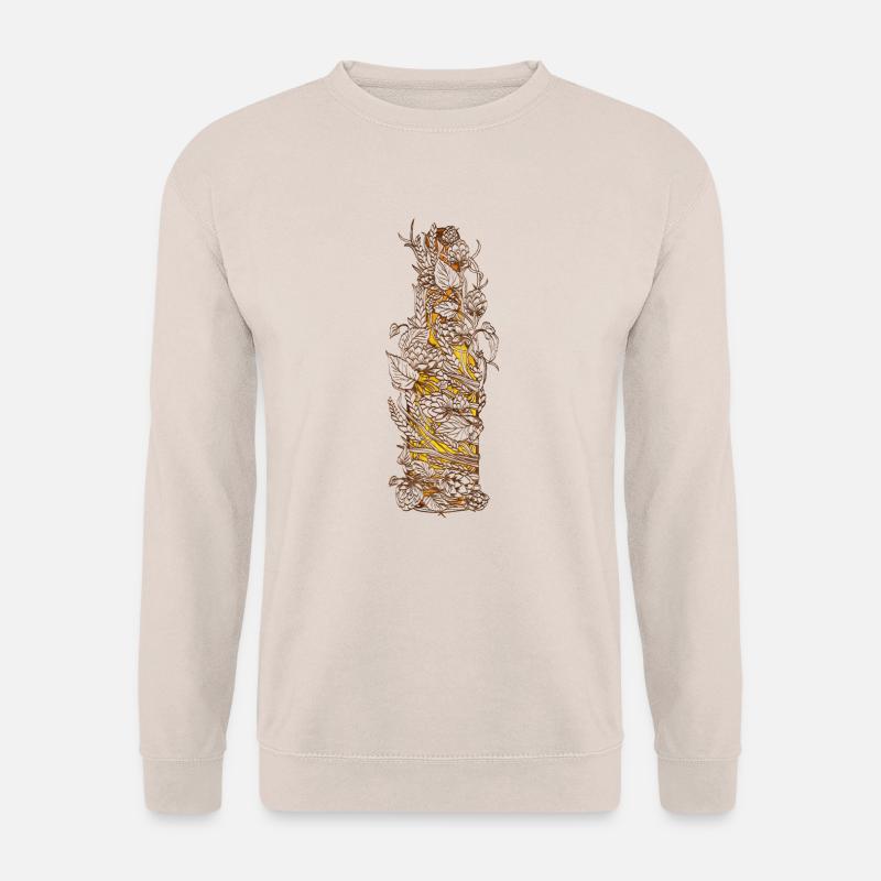 Verwachsene Bierflasche - Unisex Pullover - Sand