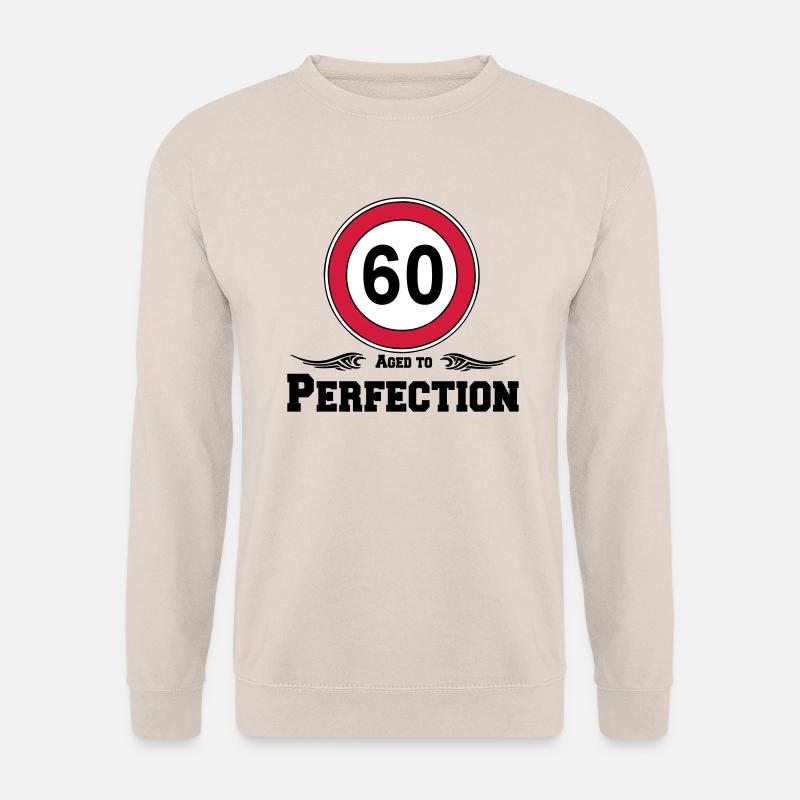 60.Geburtstag , 60 Jahre Aged to Perfection (25) - Unisex Pullover - Sand