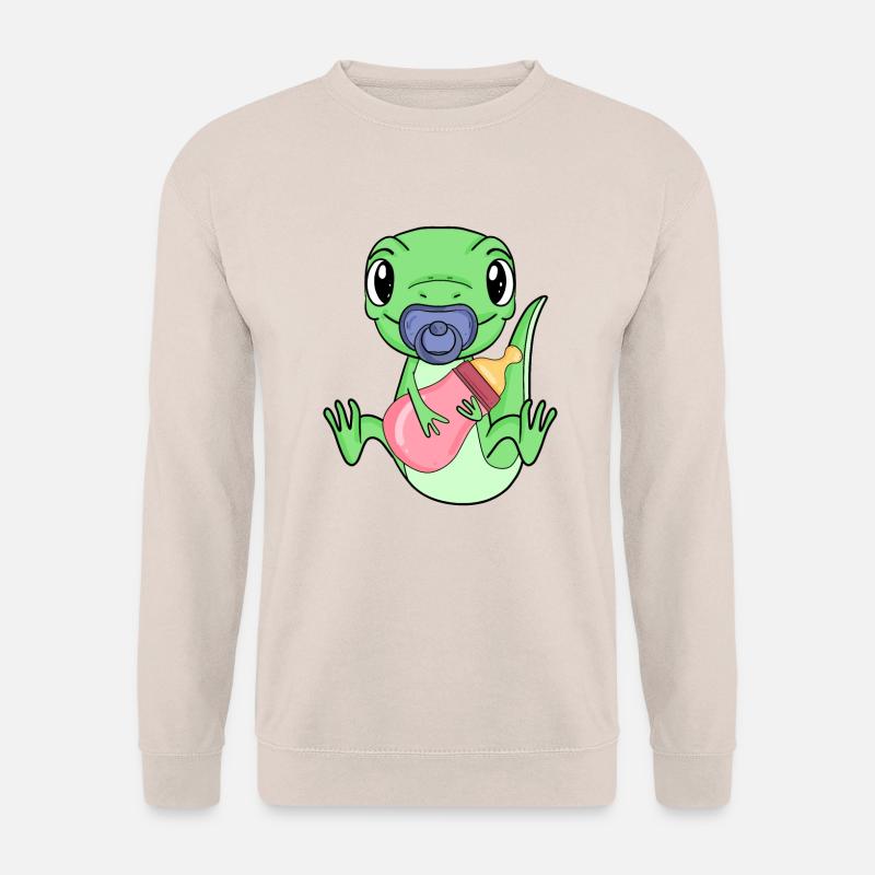 Baby Eidechse - Unisex Pullover - Sand