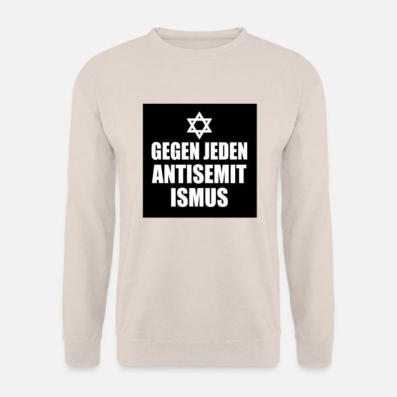 Gegen jeden antisemitismus - Unisex Pullover - Sand