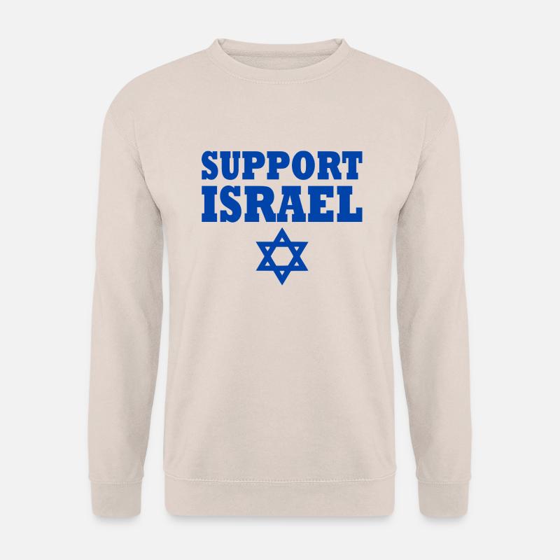 Support israel - Unisex Pullover - Sand