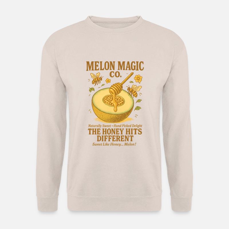 Watermelon Retro Summer - Unisex Sweatshirt - sand