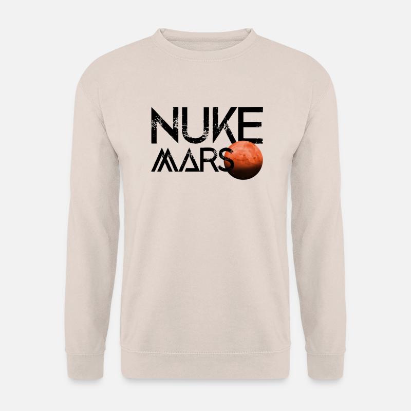 Nuke Mars Terraforming Space Red Planet - Sweat-shirt Unisexe - sable