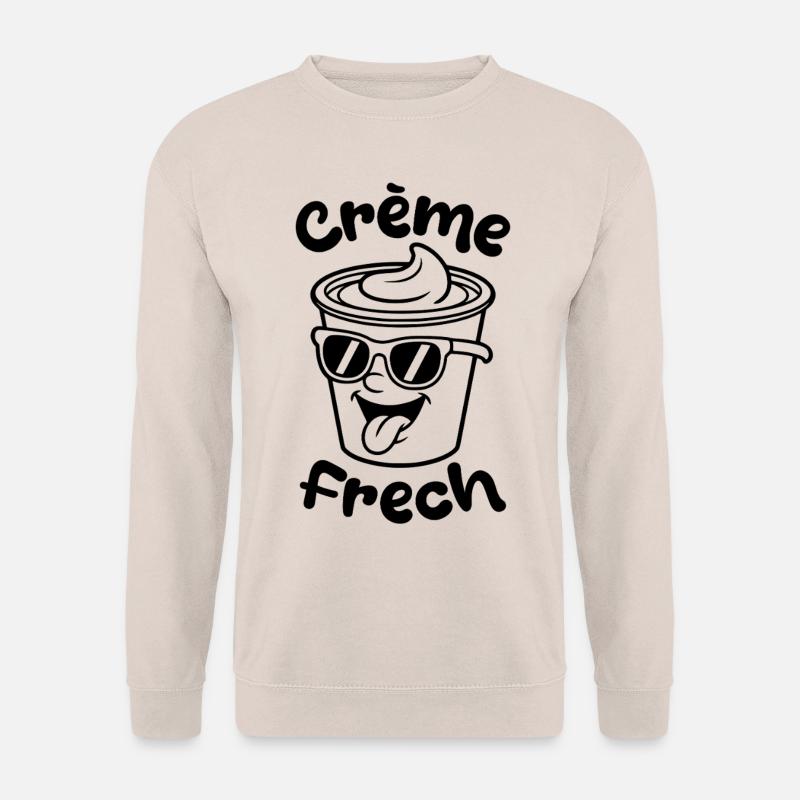 Crème Frech - Unisex Pullover - Sand