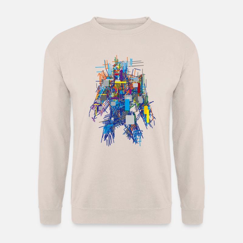 Abstract - Unisex Sweatshirt - sand