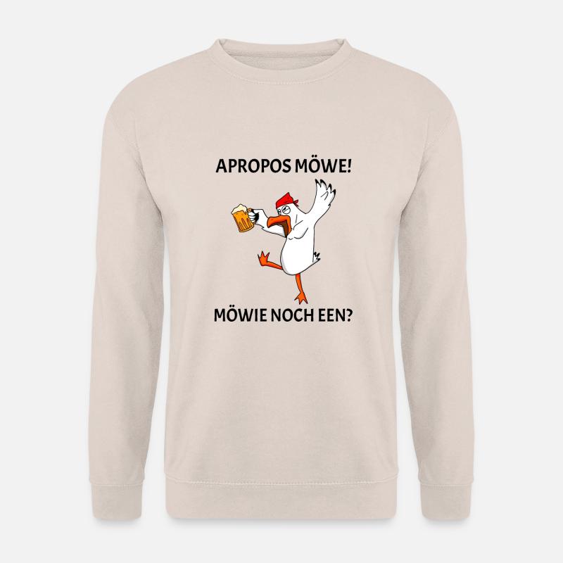 Plattdeutsch lustig - Unisex Pullover - Sand