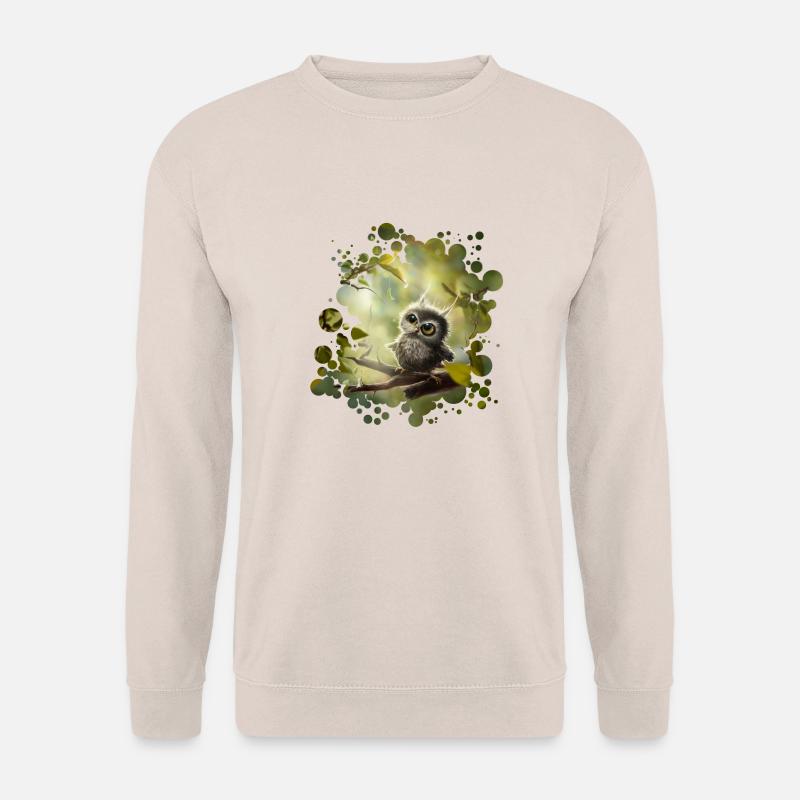 Kleine Eule - Unisex Pullover - Sand