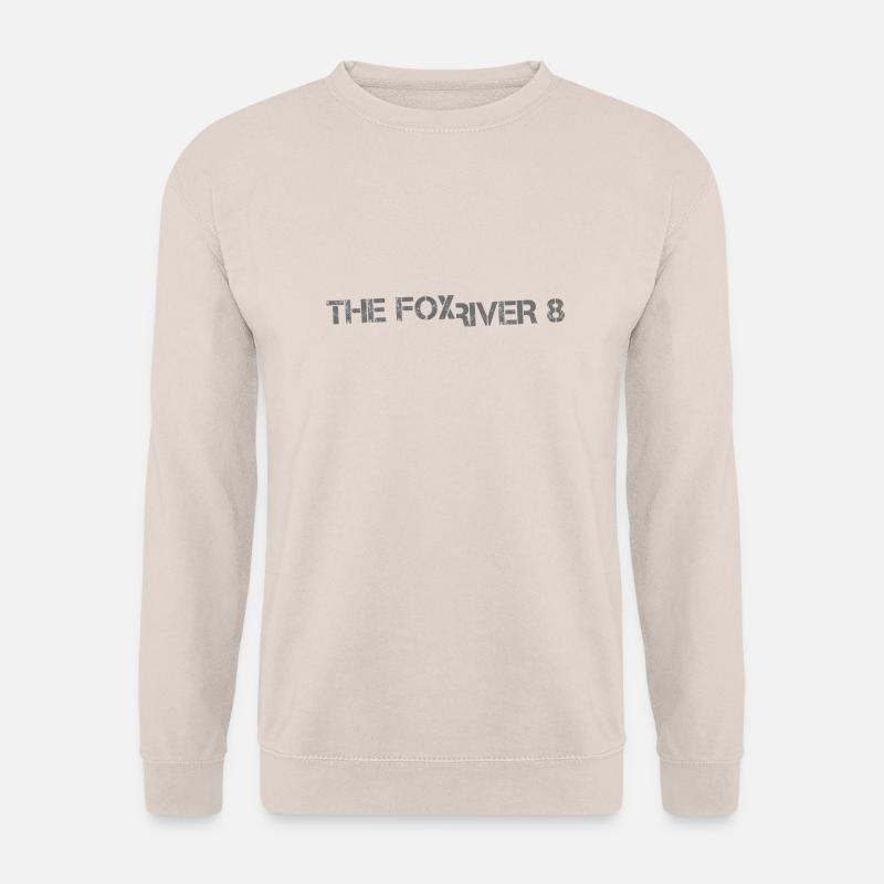 Der Fox River 8 - Unisex Pullover - Sand