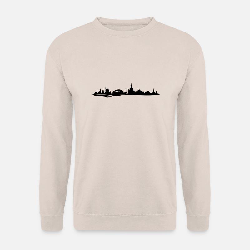 Skyline Dresden - Unisex Pullover - Sand