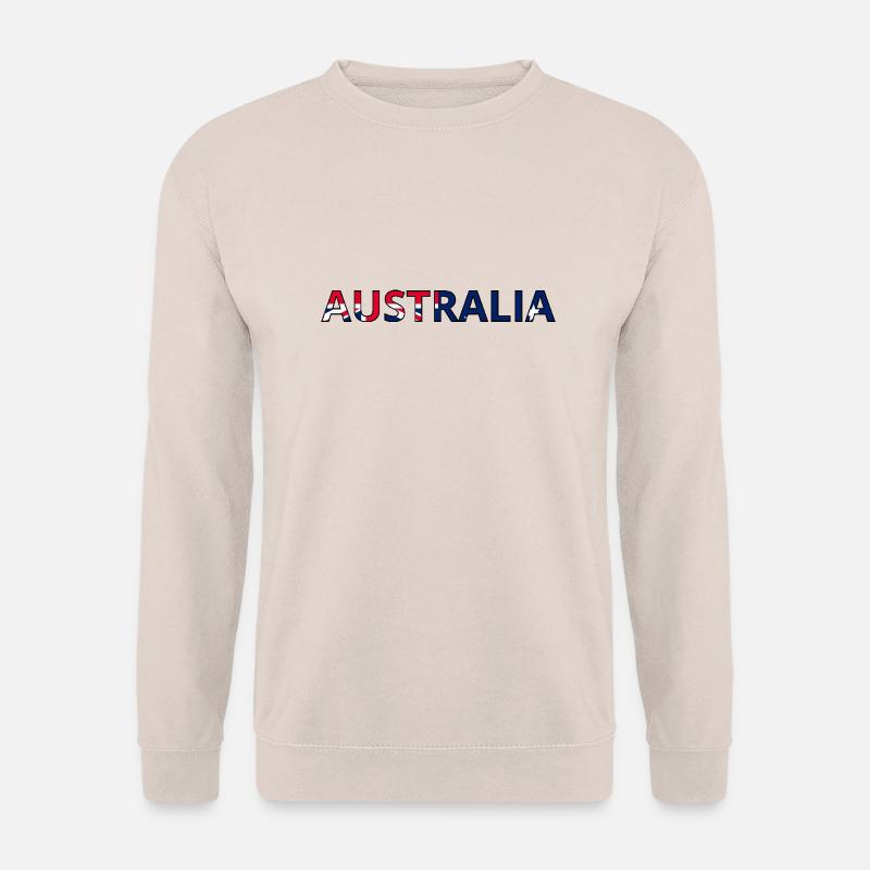 Australien Flagge - Unisex Pullover - Sand