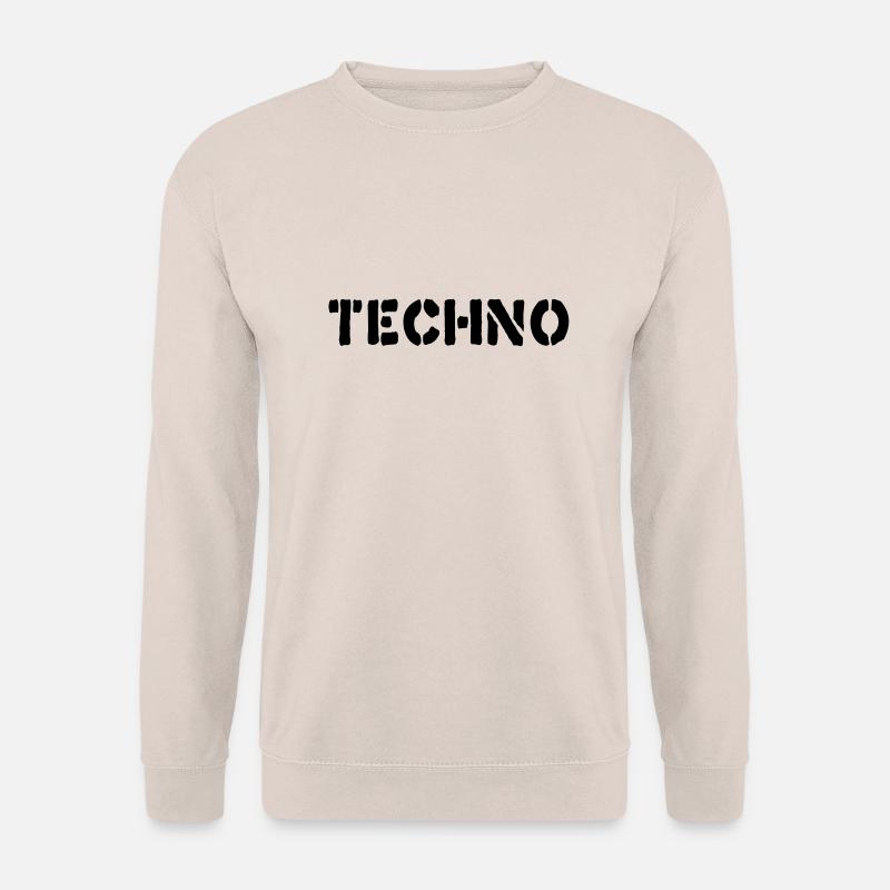 Techno__V001 - Unisex Pullover - Sand