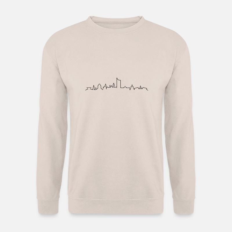 Skyline Leipzig Linie - Unisex Pullover - Sand