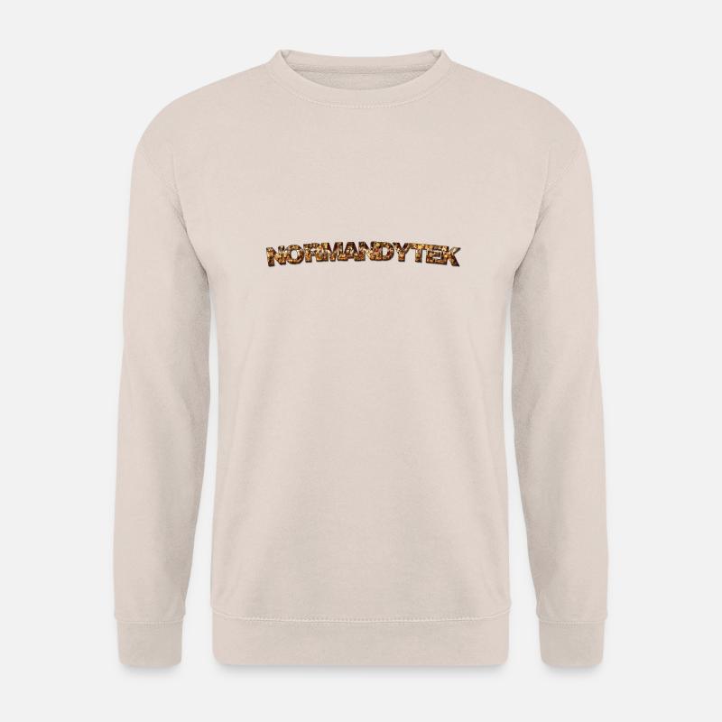 Normandytek script - Unisex Sweatshirt - sand