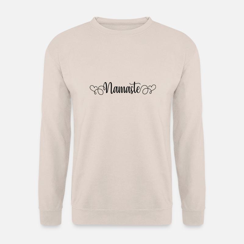 Yoga Meditation Spa Namaste - Unisex Pullover - Sand