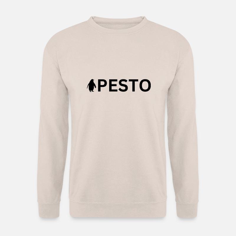 Pesto kleiner Pinguin - Unisex Pullover - Sand