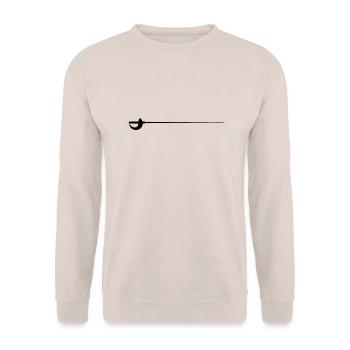 Säbel - Unisex Pullover - Sand - Vorne - Alina (178cm) & Michal (187cm)