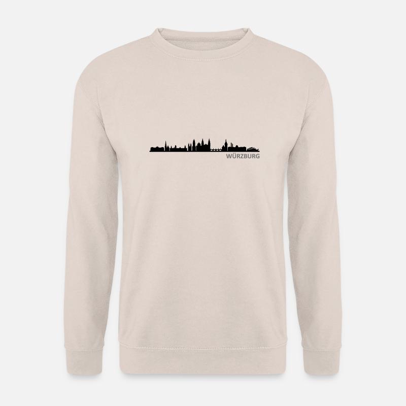 Skyline - Würzburg - Unisex Pullover - Sand
