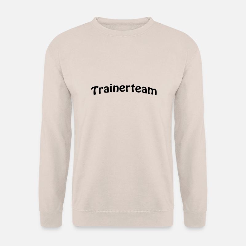coach, team writing - Unisex Sweatshirt - sand