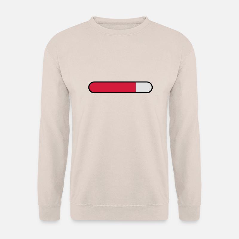 ladebalken leer - Unisex Pullover - Sand