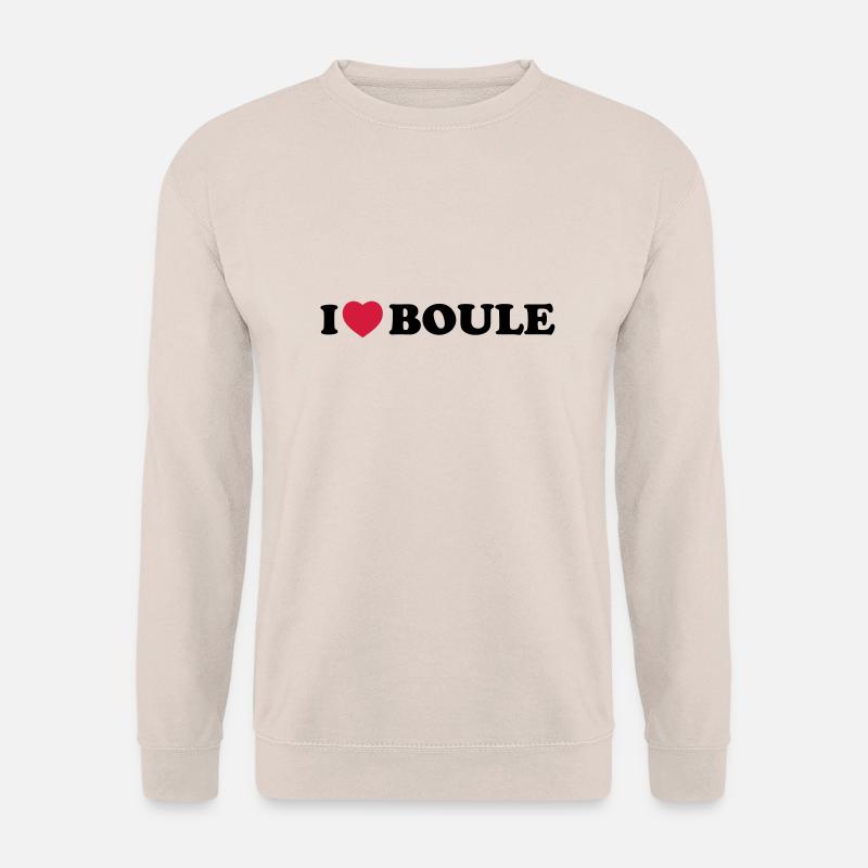 I love boule - Unisex Pullover - Sand