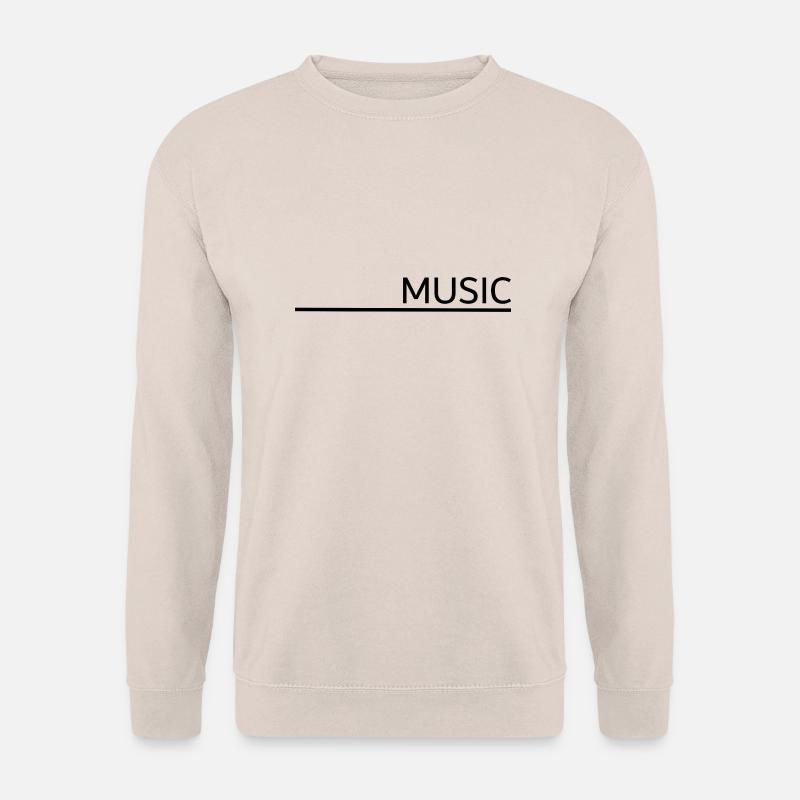 Music - Unisex Pullover - Sand
