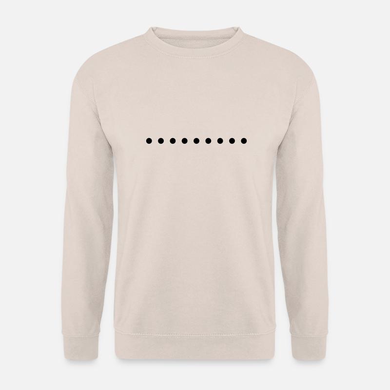 punkte - Unisex Pullover - Sand