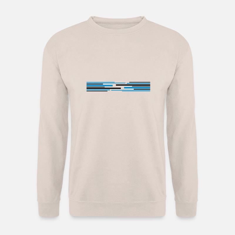 Many lines pattern - Unisex Sweatshirt - sand