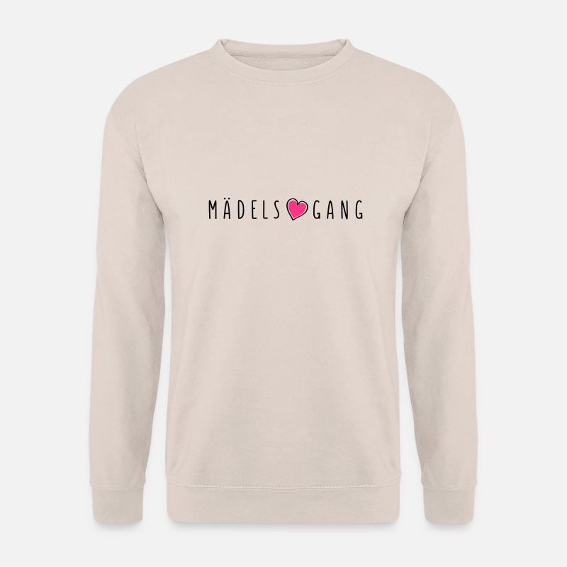 maedels herz gang - Unisex Pullover - Sand