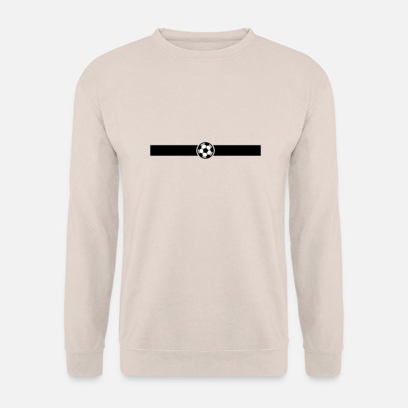 Soccer Ball Line - Unisex Sweatshirt - sand