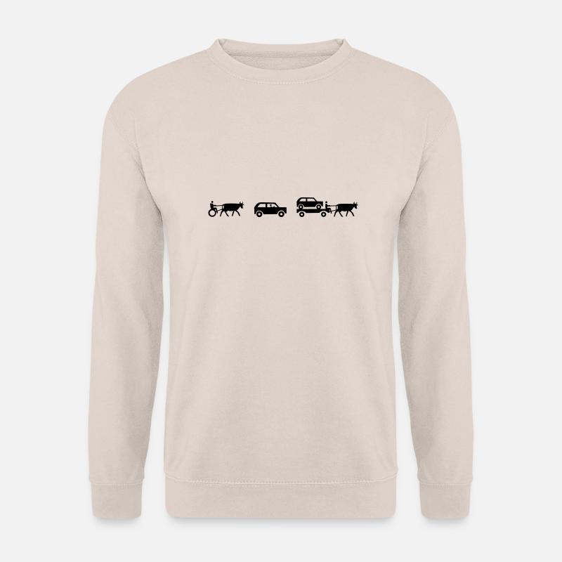 evolution of mobility - Unisex Pullover - Sand