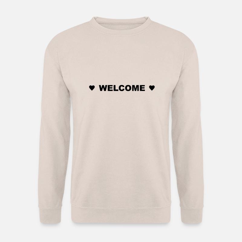 Welcome - Unisex Pullover - Sand