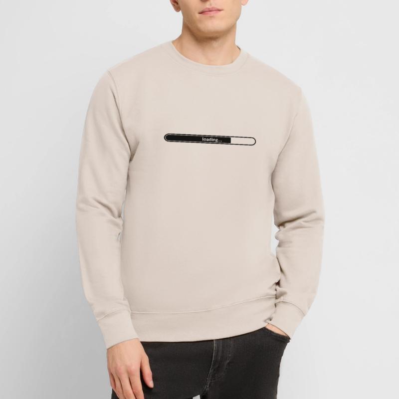 loading loading bar loads not completed not Unisex Sweatshirt
