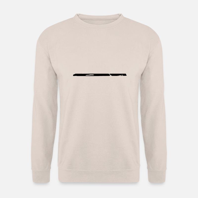 Graffiti brush stroke line - Unisex Sweatshirt - sand